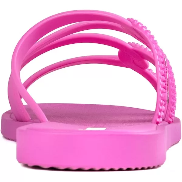 imageIpanema Womens Solar Slides  Comfortable and Stylish SlipOn Sandals Flip Flops for Women with Interlacing and Looping Woven StrapsLilacLilac