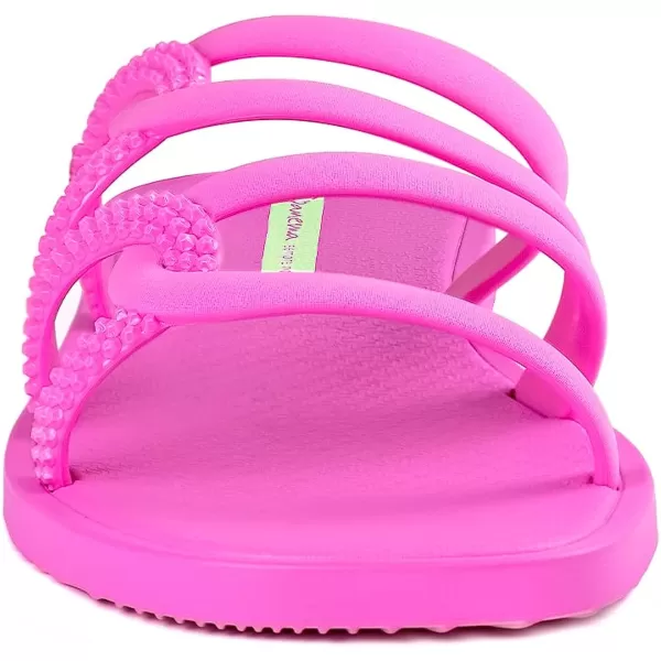 imageIpanema Womens Solar Slides  Comfortable and Stylish SlipOn Sandals Flip Flops for Women with Interlacing and Looping Woven StrapsLilacLilac