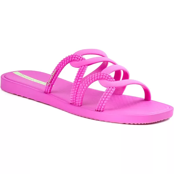 imageIpanema Womens Solar Slides  Comfortable and Stylish SlipOn Sandals Flip Flops for Women with Interlacing and Looping Woven StrapsLilacLilac