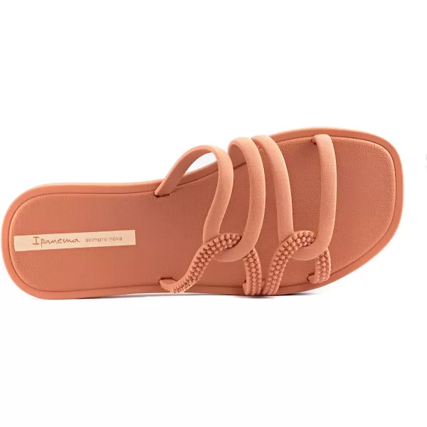 imageIpanema Womens Solar Slides  Comfortable and Stylish SlipOn Sandals Flip Flops for Women with Interlacing and Looping Woven StrapsPinkPink