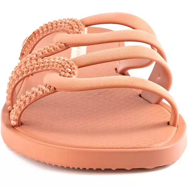 imageIpanema Womens Solar Slides  Comfortable and Stylish SlipOn Sandals Flip Flops for Women with Interlacing and Looping Woven StrapsPinkPink