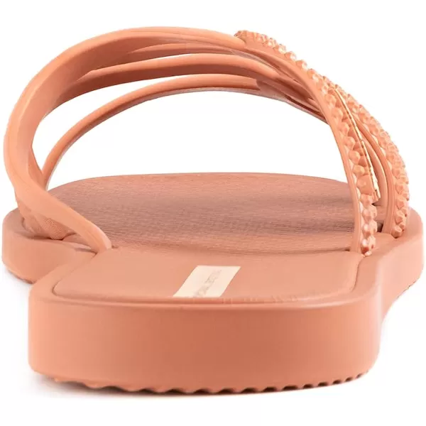 imageIpanema Womens Solar Slides  Comfortable and Stylish SlipOn Sandals Flip Flops for Women with Interlacing and Looping Woven StrapsPinkPink