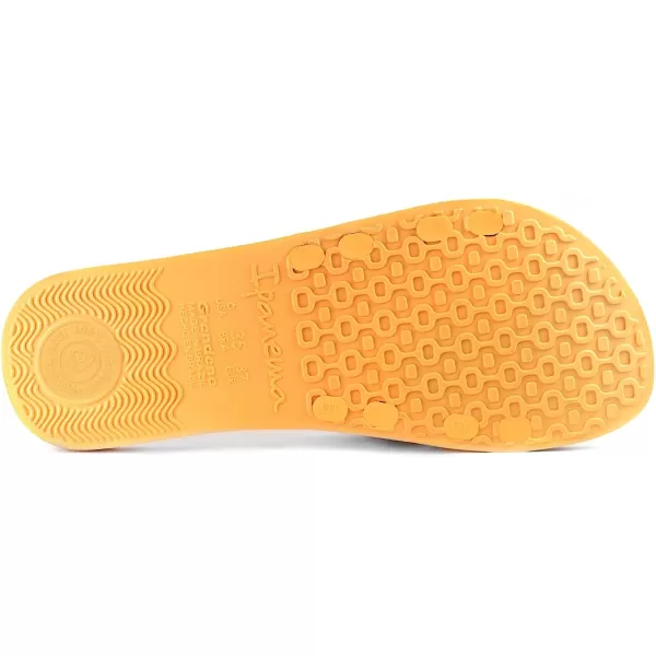 imageIpanema Womens Street II Slides  Comfortable and Trendy SlipOn Sandals Flip Flops for Women with Wide Minimalist Crisscross UpperOrangeOrange