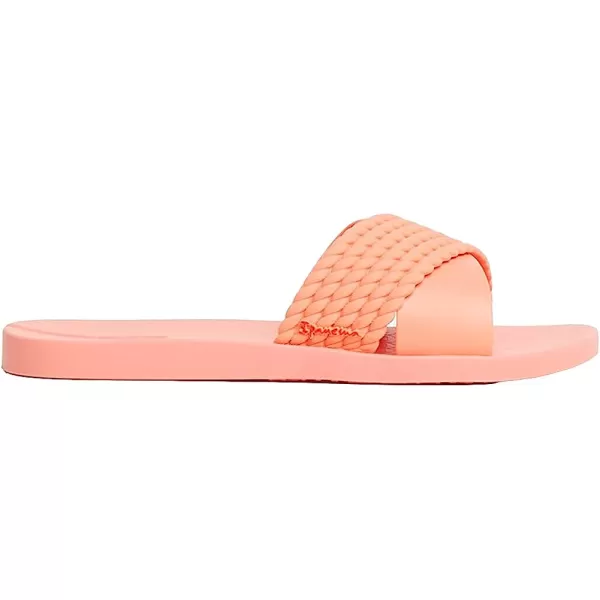 imageIpanema Womens Street II Slides  Comfortable and Trendy SlipOn Sandals Flip Flops for Women with Wide Minimalist Crisscross UpperPink