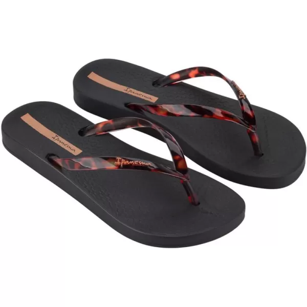 imageIpanema Womens Ana Connect Fem Flip FlopsBlackClear