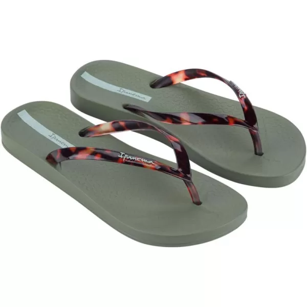 imageIpanema Womens Ana Connect Fem Flip FlopsGreenClear