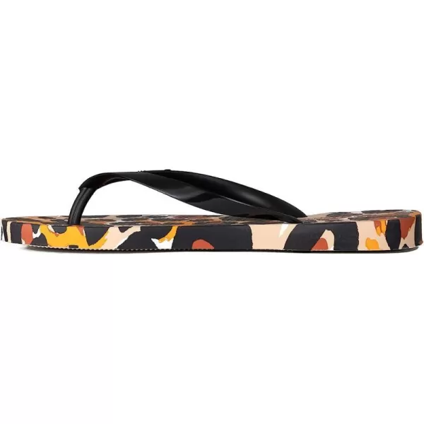 imageIpanema Womens Animal Print Flip Flops  Comfortable amp Trendy Summer Sandals with Animal Print Anatomic Footbed amp NonSlip SoleWhiteBlackOrange