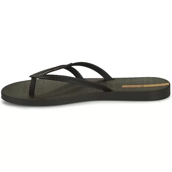 imageIpanema Womens Bossa Flip Flops  Comfortable and Stylish Slipon Sandals for Women with Woven YStrap DesignGraphite