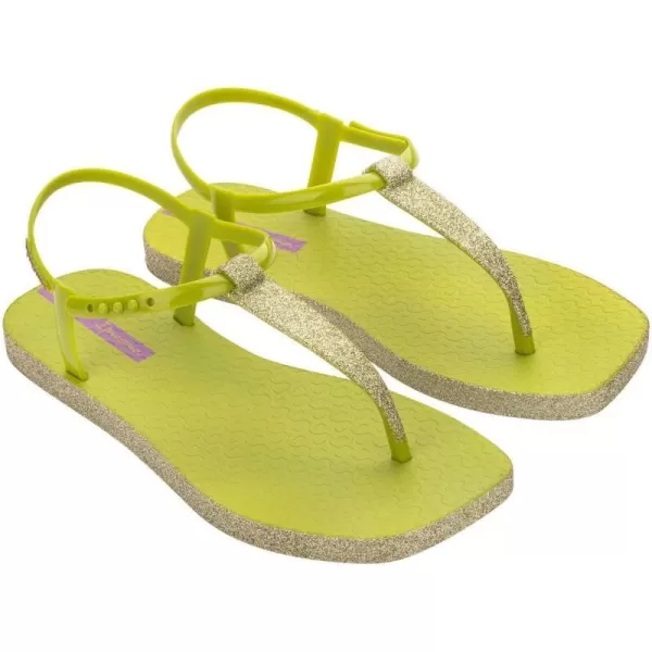 imageIpanema Womens Class Edge Glow Ad SandalsGreenGlitter GreenLilac