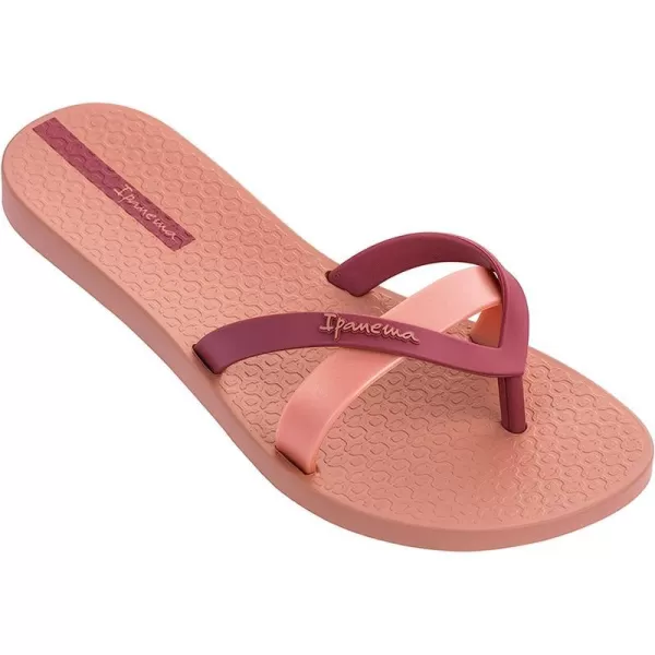 imageIpanema Womens Class Wish II Sandals  Comfortable and Trendy Strappy Sandals for Women with Metallic Snakeskin Texture and Adjustable Ankle StrapPinkPink