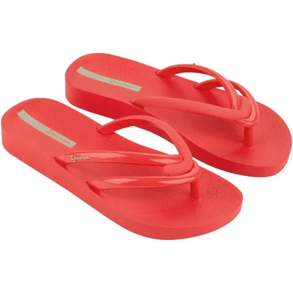 imageIpanema Womens Comfy Fem Flip FlopsRedRed
