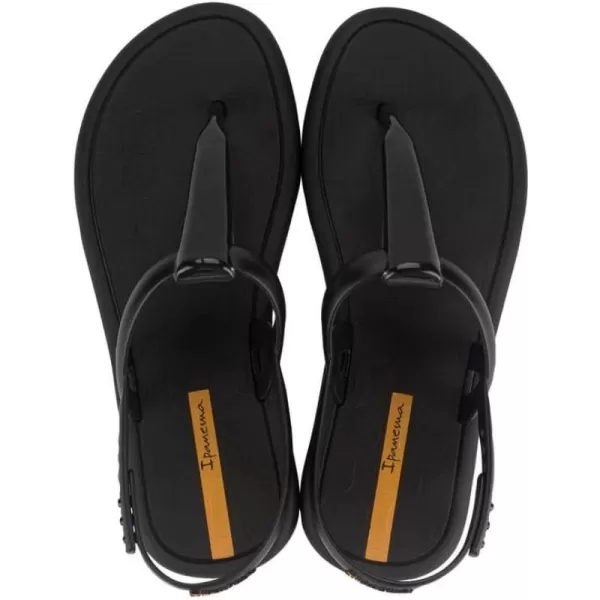 imageIpanema Womens Glossy SandalsBlackClear Black