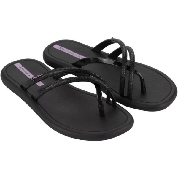 imageIpanema Womens Meu Sol Rasteira Ad Flip FlopBlackLilac