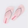 imageIpanema Ana Collection Kids Flip Flop  Comfortable ampamp Stylish Summer Sandal for Boys ampamp Girls with Anatomic Footbed ampamp NonSlip SoleLight PinkGlitter Pink