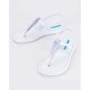 imageIpanema Glossy Womens Sandals  Thong Sandals for Women Womens Sandal Comfy Sandals Flat Sandals for Women Jelly Sandals Adjustable Back Strap Water ResistantWhiteClear