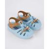 imageIpanema Summer Baby Sandals  ClosedToe Sandals for Toddlers wVelcro Closure Easy on Easy Off Easy to Clean PVC Water Resistant Sandals Comfy Breathable LightweightLight BlueBrown