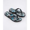 imageIpanema Temas XIV Kids Flip Flops  Comfortable ampamp Stylish Unisex Flip Flops for Kids Bright ampamp Colorful Prints NonSlip Sole Durable Water Resistant Easy to CleanBlackGreyBlue