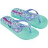 imageIpanema Ana Nostalgic Hearts Kids Flip Flops  Stylish ampamp Comfortable Summer Footwear for Children NonSlip Sole Water Resistant Durable Material for Active PlayGreenBlue