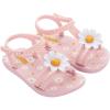 imageIpanema Daisy Baby Sandals  OpenToe Sandals for Toddlers Adjustable Crocheted Straps ampamp Flower Embellishment Easy On Off Easy to Clean Comfy Breathable LightweightPinkPinkYellow