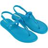 imageIpanema Glossy Womens Sandals  Thong Sandals for Women Womens Sandal Comfy Sandals Flat Sandals for Women Jelly Sandals Adjustable Back Strap Water ResistantBlueTransp Blue