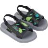 imageIpanema Soft Baby Sandals  Lightweight OpenToe Toddler Sandals Elastic Slingback Strap Cute Prints Unisex Flexible Easy OnOff Easy to Clean Water Resistant PVC BlueLight BlueGreyBlack