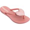 imageIpanema Wave Heart II Kids Flip Flops  Stylish and Comfortable Summer Sandals with NonSlip Sole for Active PlayPinkPinkRose