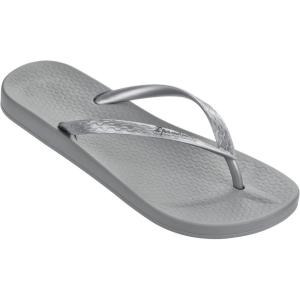imageIpanema Ana Collection Kids Flip Flop  Comfortable ampamp Stylish Summer Sandal for Boys ampamp Girls with Anatomic Footbed ampamp NonSlip SoleAna Colors  GreySilver