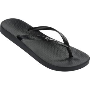 imageIpanema Ana Collection Kids Flip Flop  Comfortable ampamp Stylish Summer Sandal for Boys ampamp Girls with Anatomic Footbed ampamp NonSlip SoleAna Colors  Black