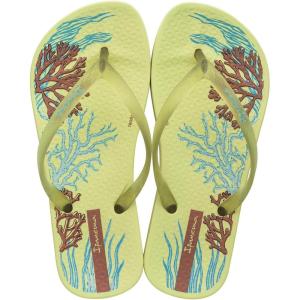 imageIpanema Ana Collection Kids Flip Flop  Comfortable ampamp Stylish Summer Sandal for Boys ampamp Girls with Anatomic Footbed ampamp NonSlip SoleAna Glossy  YellowPink