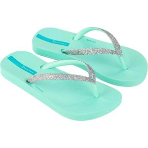 imageIpanema Ana Collection Kids Flip Flop  Comfortable ampamp Stylish Summer Sandal for Boys ampamp Girls with Anatomic Footbed ampamp NonSlip SoleGreenGlitter Green