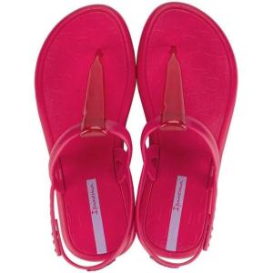 imageIpanema Glossy Womens Sandals  Thong Sandals for Women Womens Sandal Comfy Sandals Flat Sandals for Women Jelly Sandals Adjustable Back Strap Water ResistantRedTransp Red