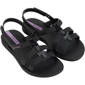 imageIpanema Go Style Kids Sandals  OpenToe Fisherman Sandals for Kids Adjustable Ankle Strap Strappy Girls Sandals Easy On Off Easy to Clean Comfy Breathable LightweightBlack