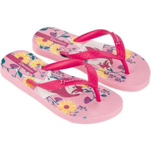 imageIpanema Temas XIV Kids Flip Flops  Comfortable ampamp Stylish Unisex Flip Flops for Kids Bright ampamp Colorful Prints NonSlip Sole Durable Water Resistant Easy to CleanPinkWhiteYellow
