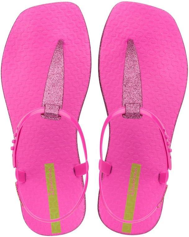 imageIpanema Class Edge Glow Womens Sandals  Comfy Stylish Glitter TStrap Thong Sandals Adjustable Ankle Strap Summer Dress Sandals Dressy Sandals for Women Flat SandalsPinkGlitter Pink