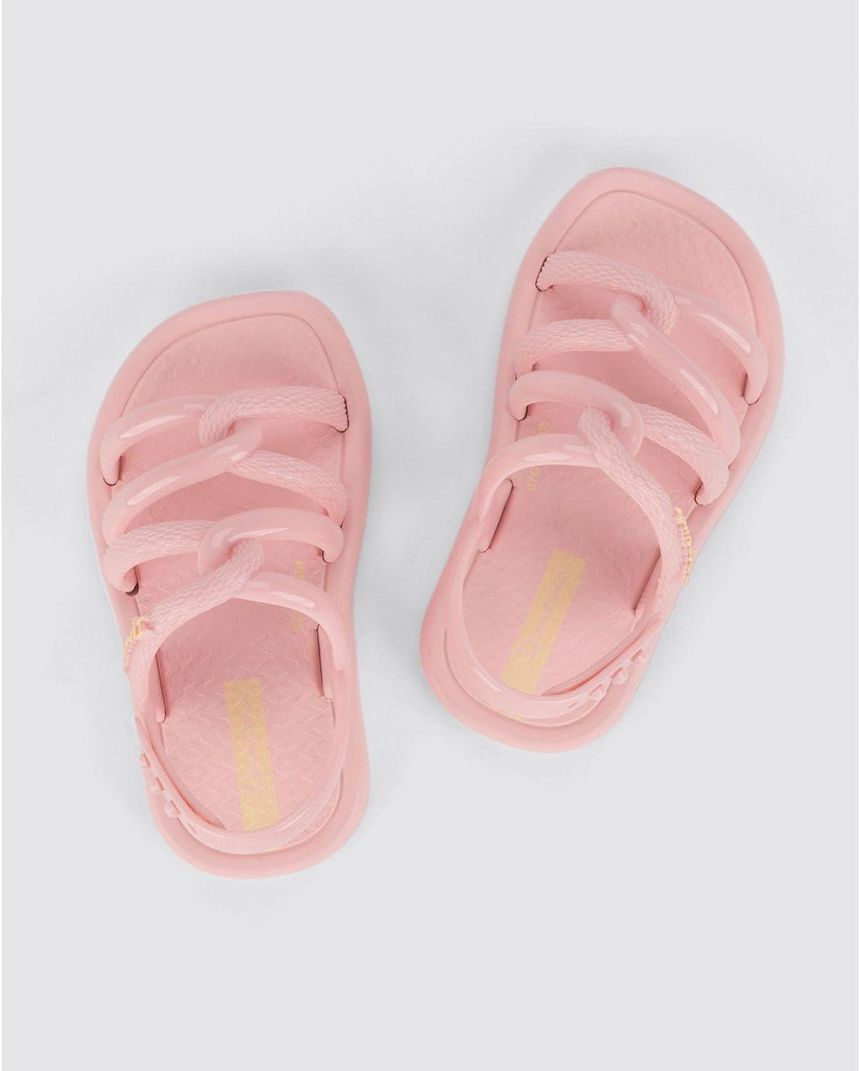 imageIpanema Meu Sol Baby Sandals  Comfy Flexible Trendy OpenToe Toddler Sandals Strappy Sandals for Little Girls Toddler Jelly Shoes Water Resistant Easy To Clean
