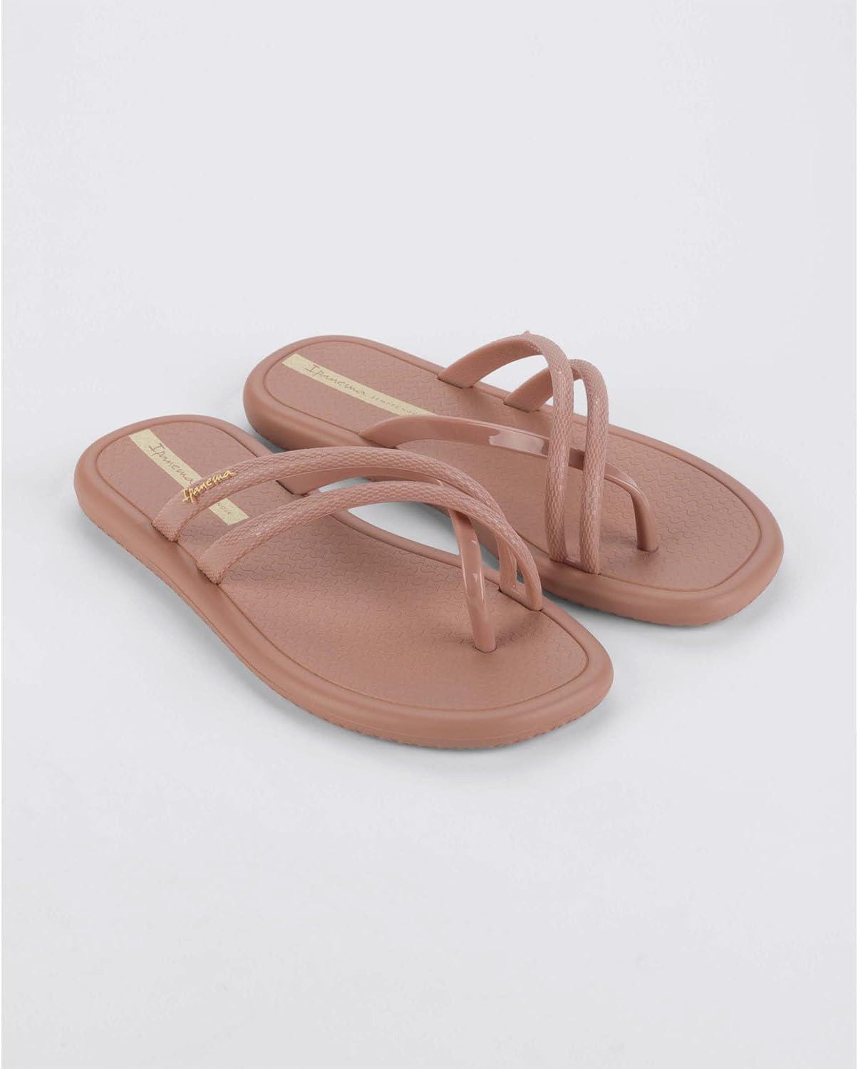 imageIpanema Meu Sol Rasteira Womens Flip Flops  Strappy Flip Flops for Women Arch Support Trendy Flip Flops Dressy Women Flip Flop Summer Dress Sandals Easy CleanLight PinkYellow