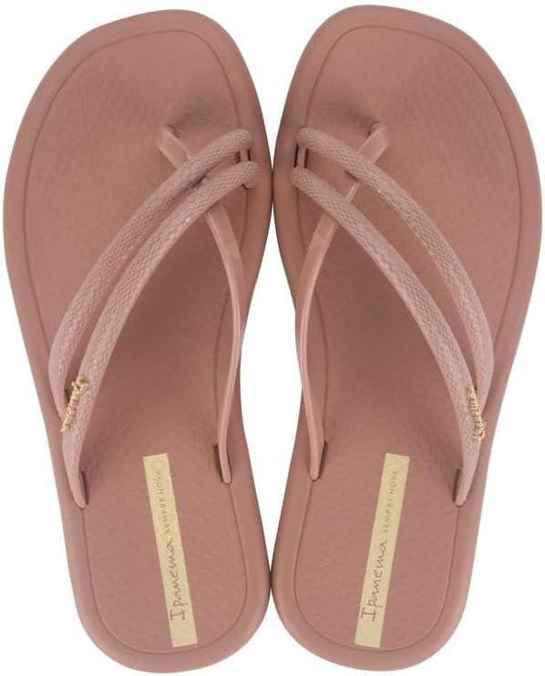 imageIpanema Meu Sol Rasteira Womens Flip Flops  Strappy Flip Flops for Women Arch Support Trendy Flip Flops Dressy Women Flip Flop Summer Dress Sandals Easy CleanLight PinkYellow