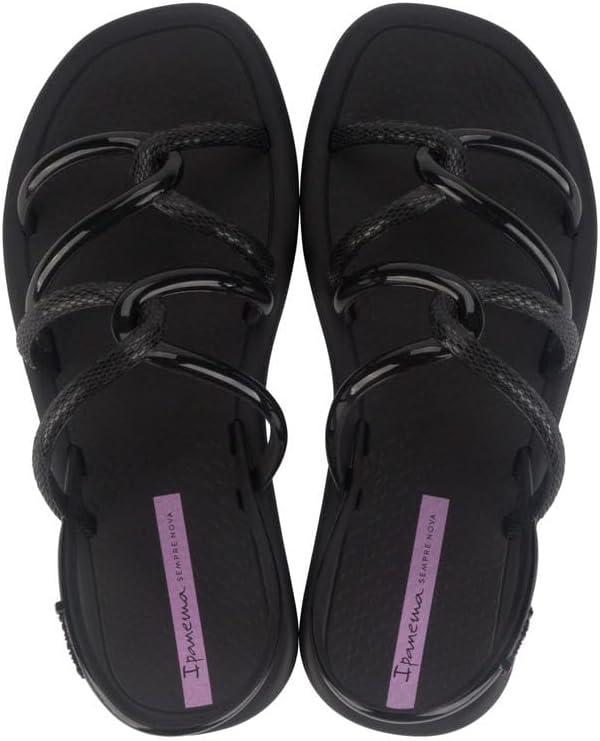 imageIpanema Meu Sol Womens Sandals  Strappy Sandals for Women Flat Sandals Comfortable Dressy Women Sandals Summer Dress Sandals wBackstrap Water Resistant Easy to CleanBlackLilac
