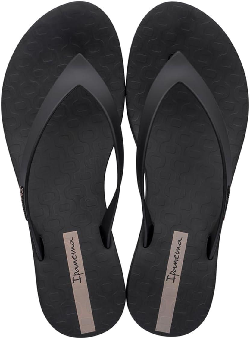 imageIpanema Selfie Womens Platform Flip Flops  Comfortable and Trendy Summer Platform Thong Sandals Wedge Sandals Summer Dress Sandals Dressy Flip Flops with Arch Support NonSlipBlackBlack