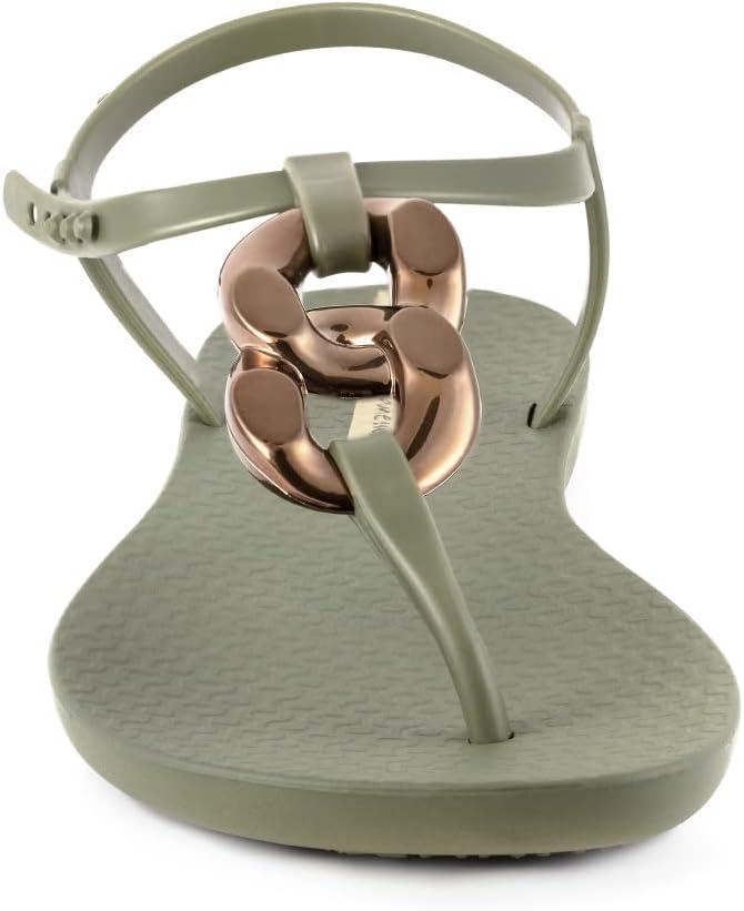 imageIpanema Womens Connect Sandal  Comfortable Stylish ampamp Versatile Summer FootwearClass Connect  Green