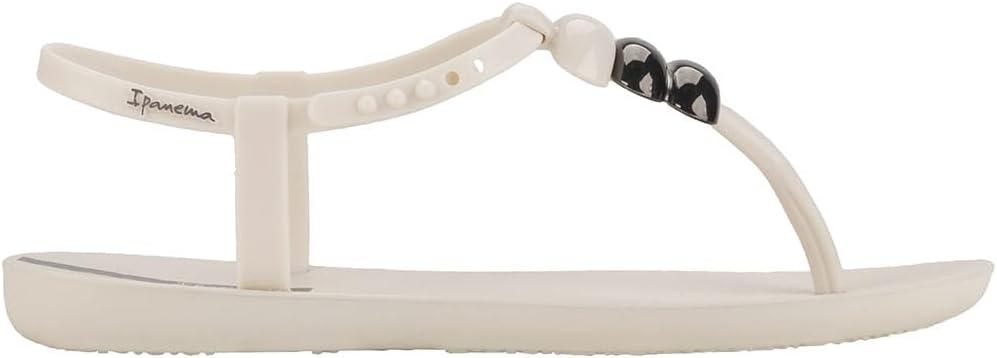 imageIpanema Womens Disco Collection  Fashionable Comfortable Versatile ampamp EcoFriendly Summer FootwearClass Sandal  BeigeMetallic Grey