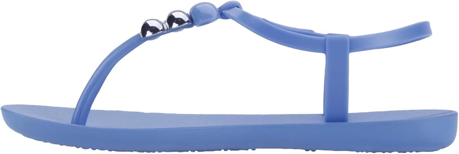 imageIpanema Womens Disco Collection  Fashionable Comfortable Versatile ampamp EcoFriendly Summer FootwearClass Sandal  BlueMetallic Blue