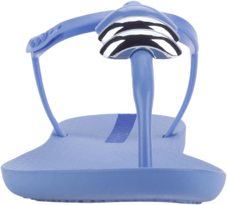 imageIpanema Womens Disco Collection  Fashionable Comfortable Versatile ampamp EcoFriendly Summer FootwearClass Sandal  BlueMetallic Blue