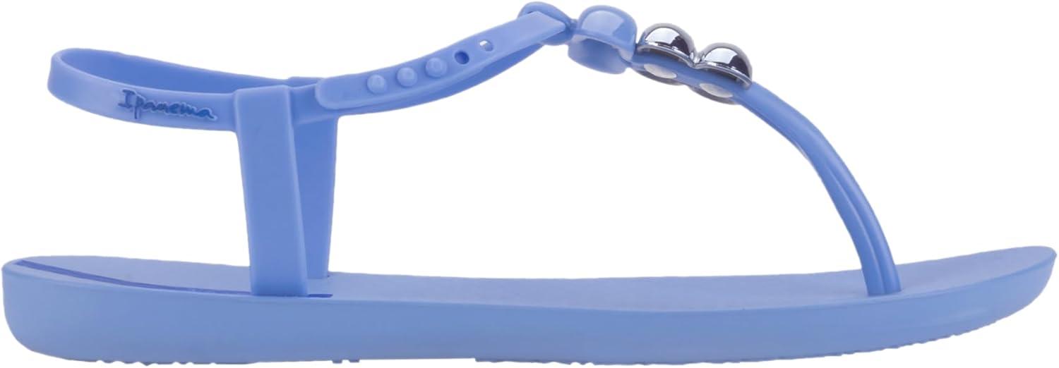 imageIpanema Womens Disco Collection  Fashionable Comfortable Versatile ampamp EcoFriendly Summer FootwearClass Sandal  BlueMetallic Blue