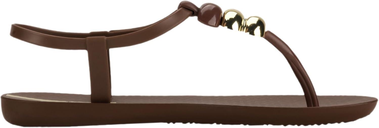 imageIpanema Womens Disco Collection  Fashionable Comfortable Versatile ampamp EcoFriendly Summer FootwearClass Sandal  BrownBronze