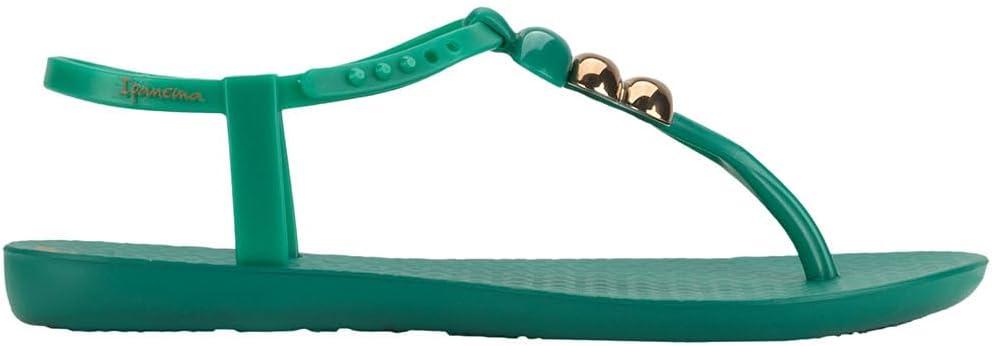 imageIpanema Womens Disco Collection  Fashionable Comfortable Versatile ampamp EcoFriendly Summer FootwearClass Sandal  GreenBronze
