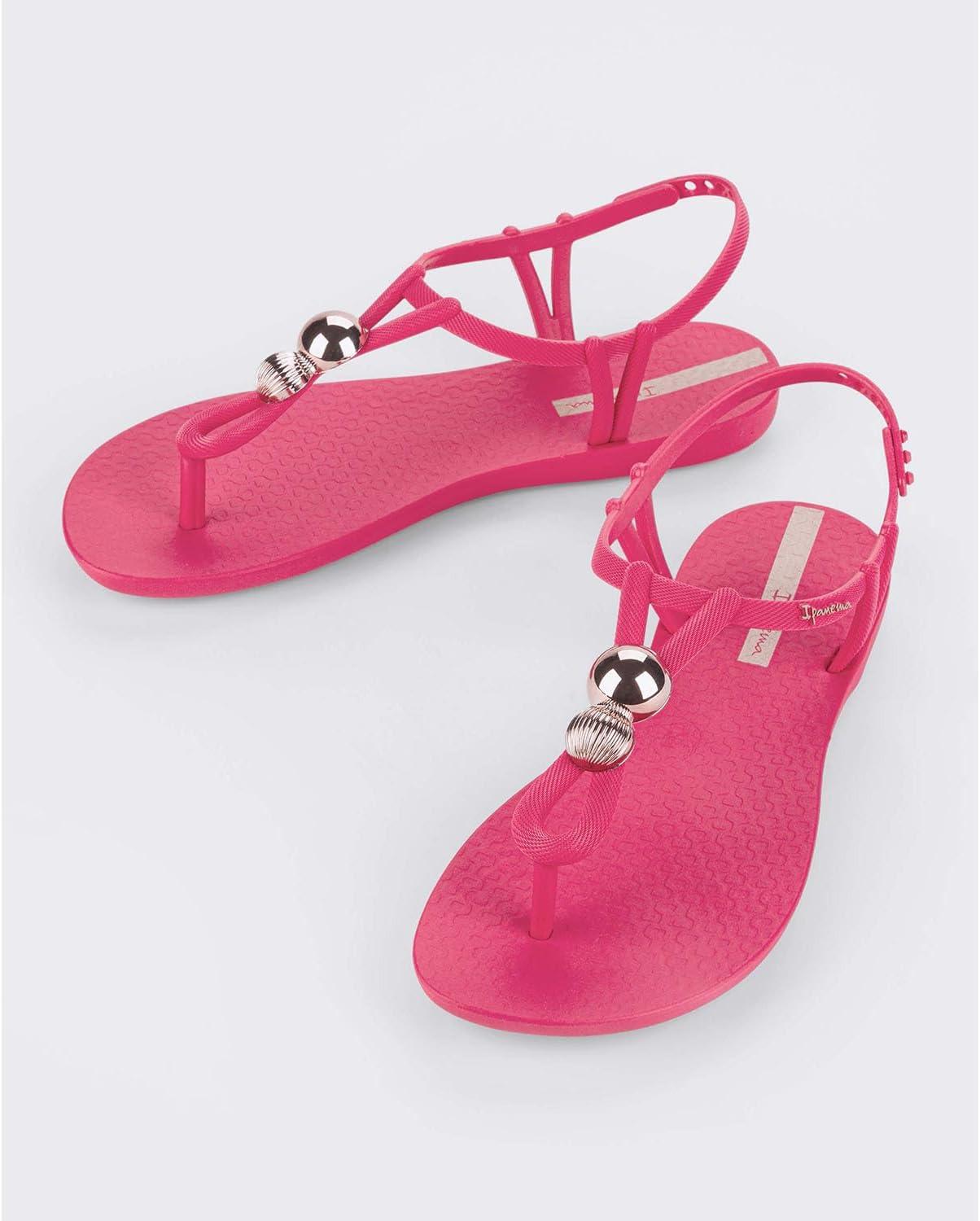 imageIpanema Womens Disco Collection  Fashionable Comfortable Versatile ampamp EcoFriendly Summer FootwearClass Spheres  PinkRose