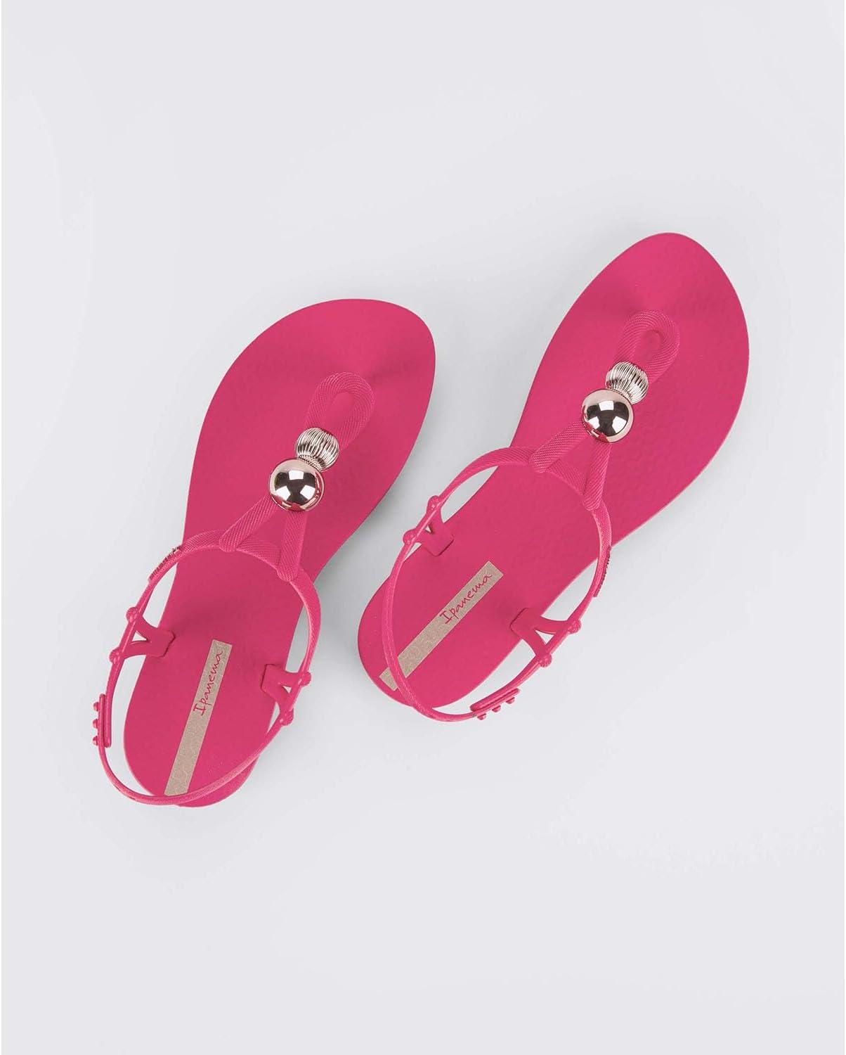 imageIpanema Womens Disco Collection  Fashionable Comfortable Versatile ampamp EcoFriendly Summer FootwearClass Spheres  PinkRose