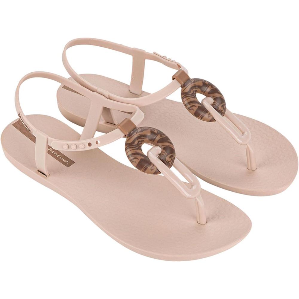 imageIpanema Womens Connect Sandal  Comfortable Stylish ampamp Versatile Summer FootwearClass Marble  BeigeBrown