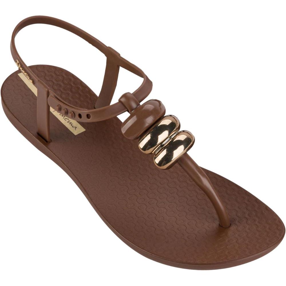 imageIpanema Womens Disco Collection  Fashionable Comfortable Versatile ampamp EcoFriendly Summer FootwearClass Sandal  BrownBronze